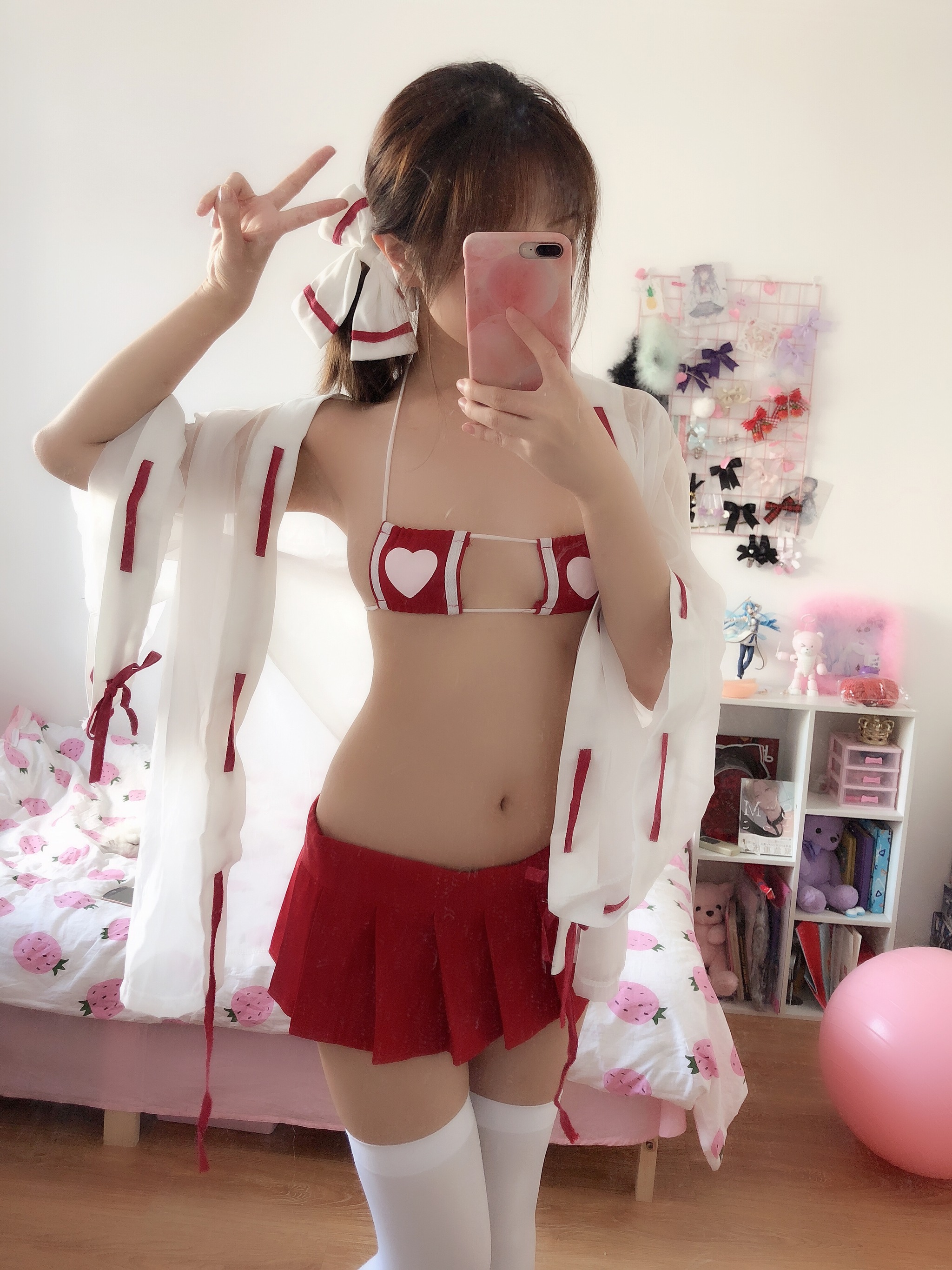 图片[1]-雯妹不讲道理 – NO.006 1号本 巫女 [17P]-XikXak
